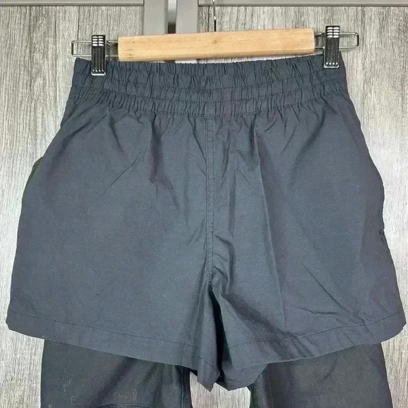 We Wore What Shorts Small 2 in 1 AthleticBlack Color Sz S - Picture 3 of 6